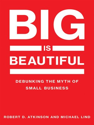 cover image of Big Is Beautiful